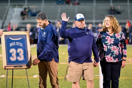 'Mr. Bald Eagle': Bald Eagle AD Doug Dyke honored for 33 years of impact